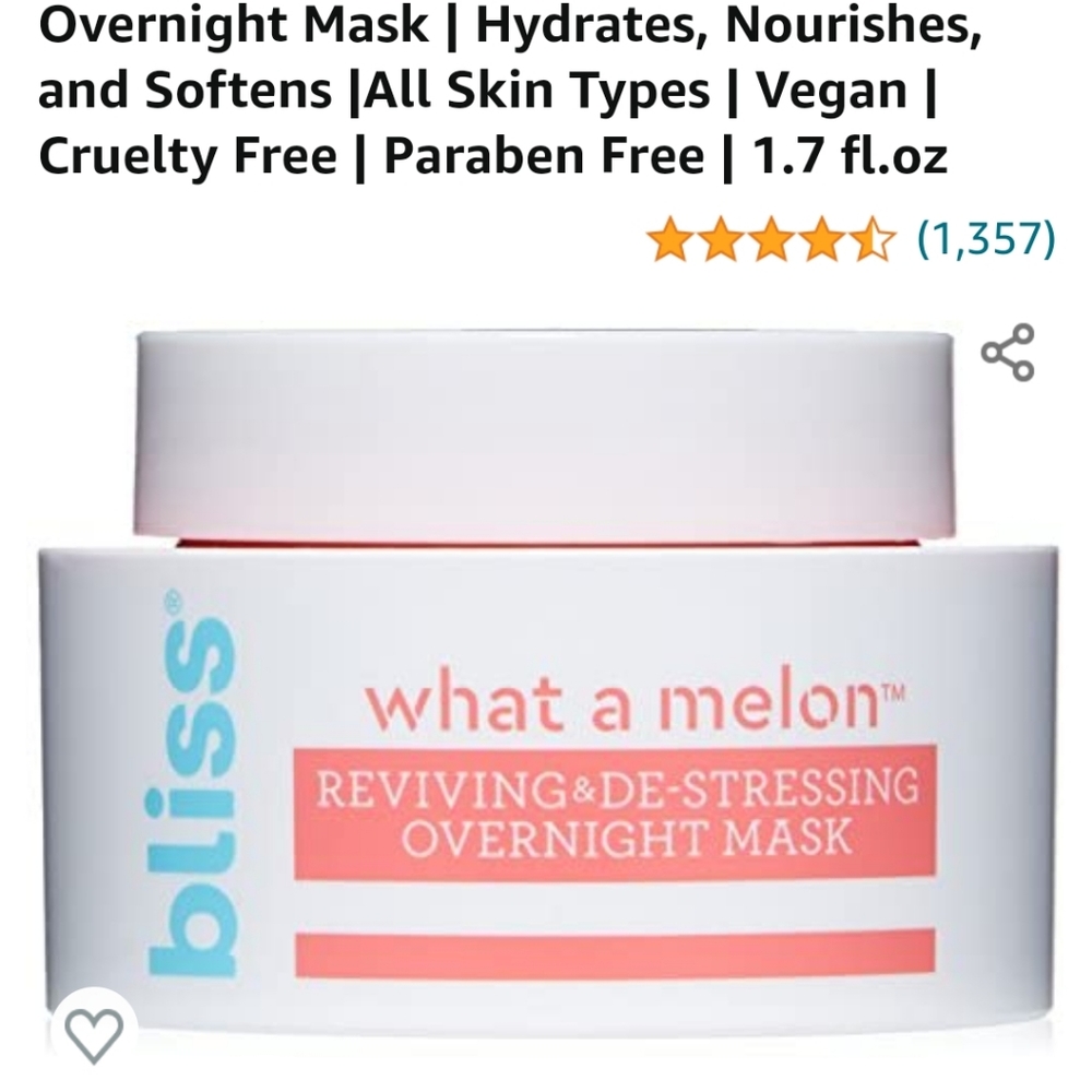 Bliss What a Melon mask - Picture 1 of 7